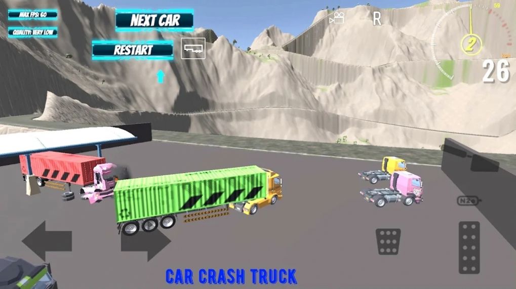 汽车碰撞卡车  v1.0图1