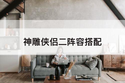 神雕侠侣二阵容搭配