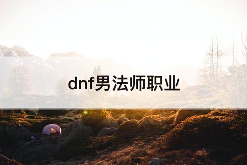 dnf男法师职业