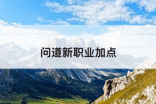 问道新职业加点