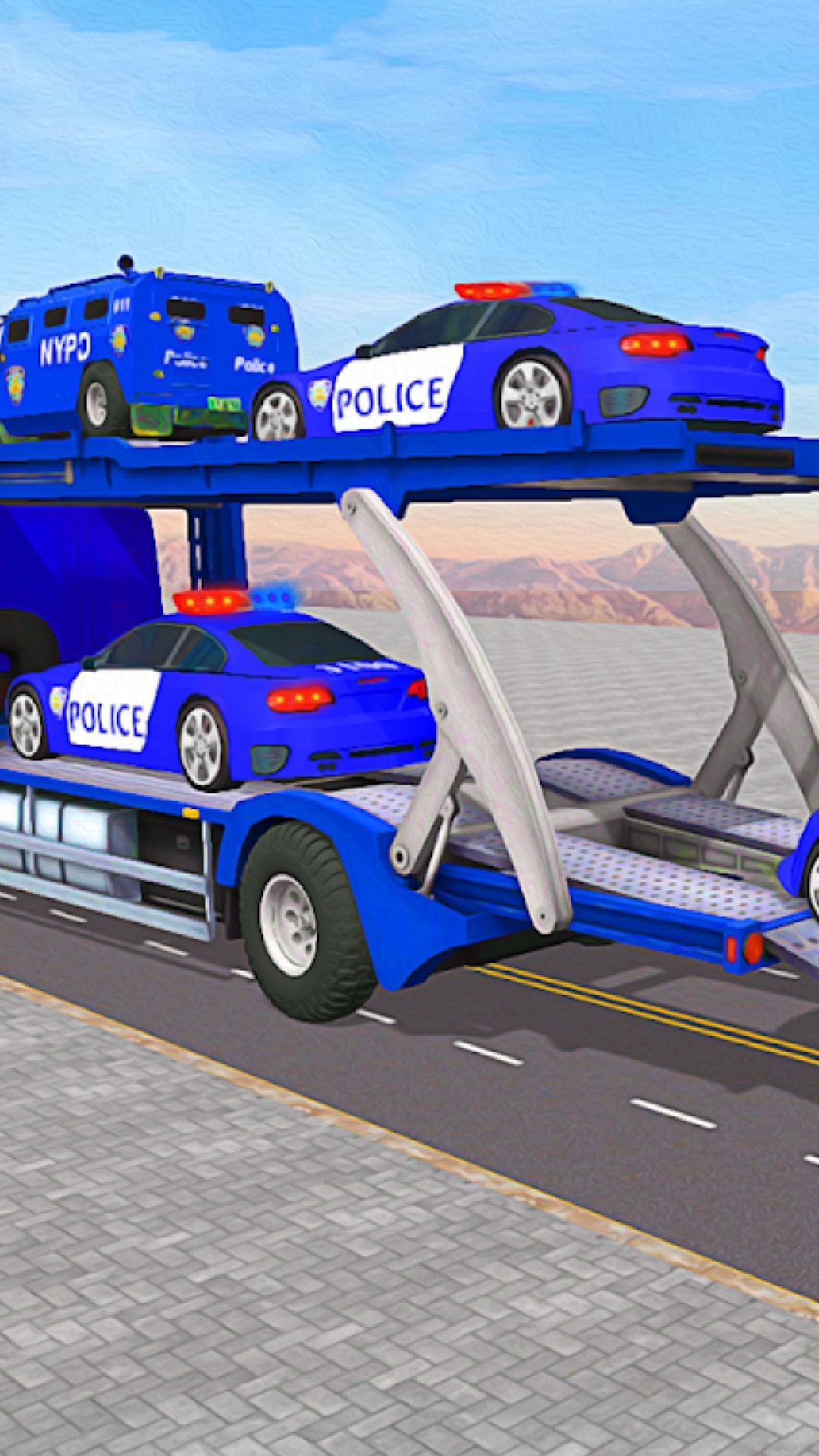 警察运输卡车3D  v1.0.11图3