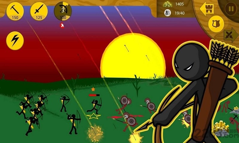 火柴人战争遗产红色火柴人魔改版fm  v2023.3.6图3