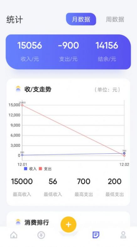 个人记账  v1.0.0图2